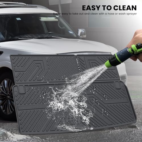 LASFIT Cargo Mats for Nissan Armada 2017-2024 / Infiniti QX80 2011-2024 - Image 6