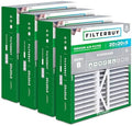 Filterbuy 20x20x5 Air Filter MERV 8 Dust & Allergy Defense (4-Pack) by Filterbuy