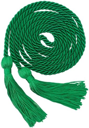 GraduationMall Graduation Honor Cord 68" Emerald Green by GraduationMall%C2%AE