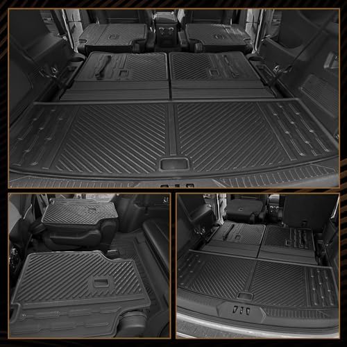 Naibeve Floor Mats for 2018-2024 Ford Expedition Max 7 Seats (Only Max) - Image 5