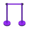 VIP Crowd Control Retractable Belt Queue Safety Stanchion Barrier Set by CrowdControlCenter