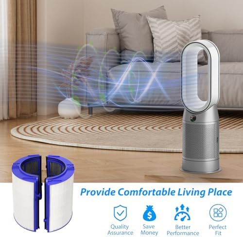 360 Combi Glass Hepa + Carbon Air Purifier Filter for Dyson HP1, PC1, HP2, PC2, HP06, TP06, HP07, TP7A, TP07, HP09, TP09, TP10, HP10, Part No. 970341-01 - Image 6
