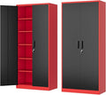 Metal Storage Cabinet-72” Tall Steel File Cabinets by Fesbos
