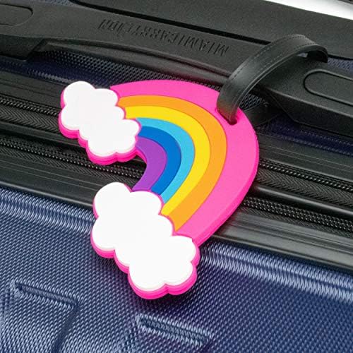 Miami CarryOn Novelty Collection Luggage ID Tags (2-Piece) (Rainbow) - Image 2