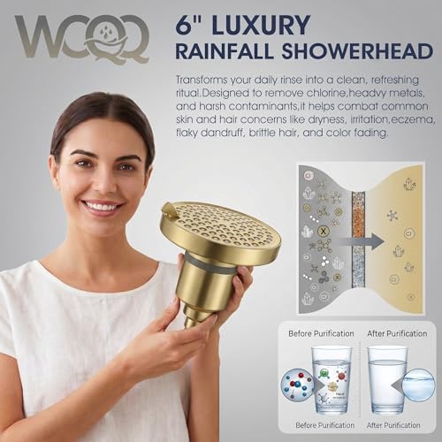Filtered ShowerHead | Filtered Showerhead - Removes 99% Chlorine & Heavy Metals, Improves Hair & Skin, Easy Install, Includes 25-Stage Filter for Adult and Children - Image 2