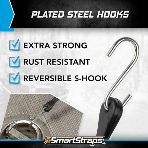 SmartStraps Adjustable Tarp Straps Value Pack - 5 piece 1806 - Image 4
