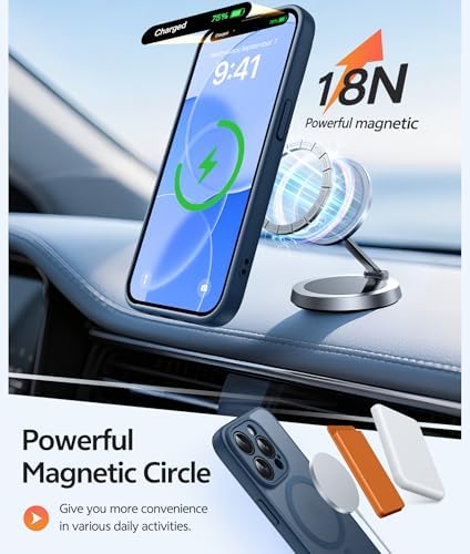 FNTCASE for iPhone 13 Pro Max Case, Fit for Magsafe, Full Camera Protection - Image 3