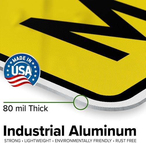 15 Mph Sign, 24x24 Inches, 3M EGP Reflective.080 Aluminum, Fade Resistant, Made in USA by My Sign Center - Image 3