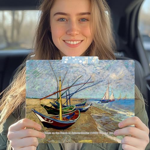 PARTH IMPEX 12 Pack Vincent Van Gogh Decorative File Folders, Letter Size - Image 3