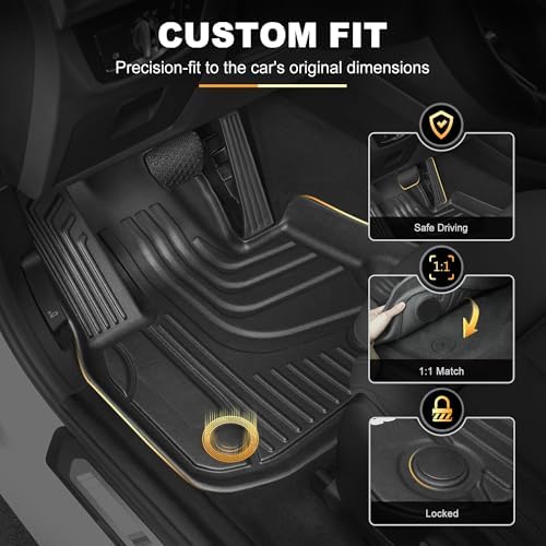 AOMSAZTO Floor Mats for BMW X5 2014-2018 (F15) 4PCS with Cargo Liner - Image 3