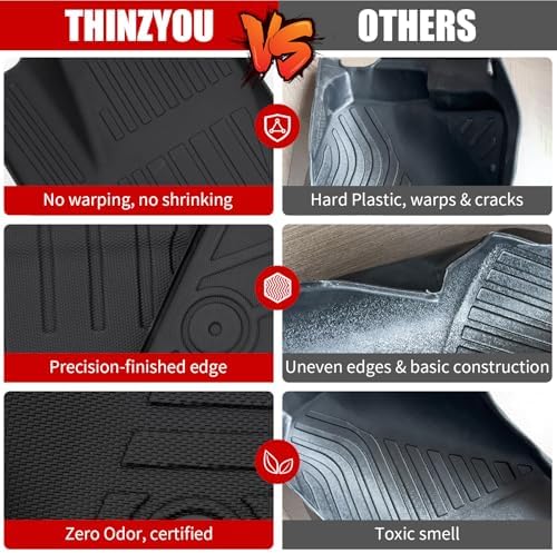 Floor Mats for 2018-2023 Chevrolet Traverse 7 Seat - Image 4