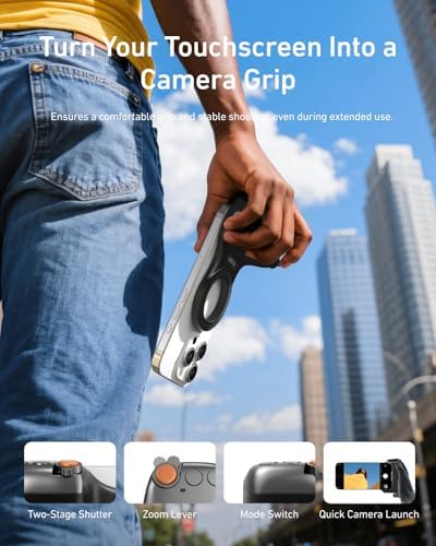 TELESIN Magnetic Phone Camera DSLR Style Grip for Magsafe iPhone & Android - Image 2