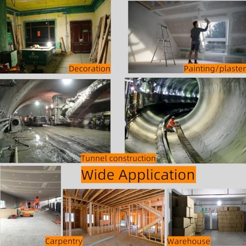 150W 360° Led Construction Work Lights 21000lm,Durable and Dimmable - Image 5