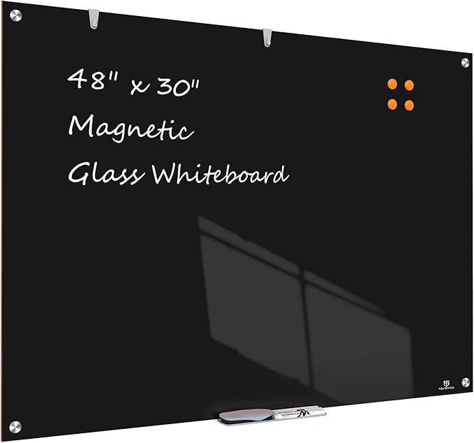 TSJ OFFICE Glass Dry-Erase Board by TSJOFFICE