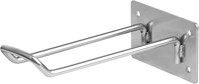 4 Pack 304 Stainless Steel Garage Wall Mount Rack Bracket, Wet Floor Safety by MOUNTAIN_ARK