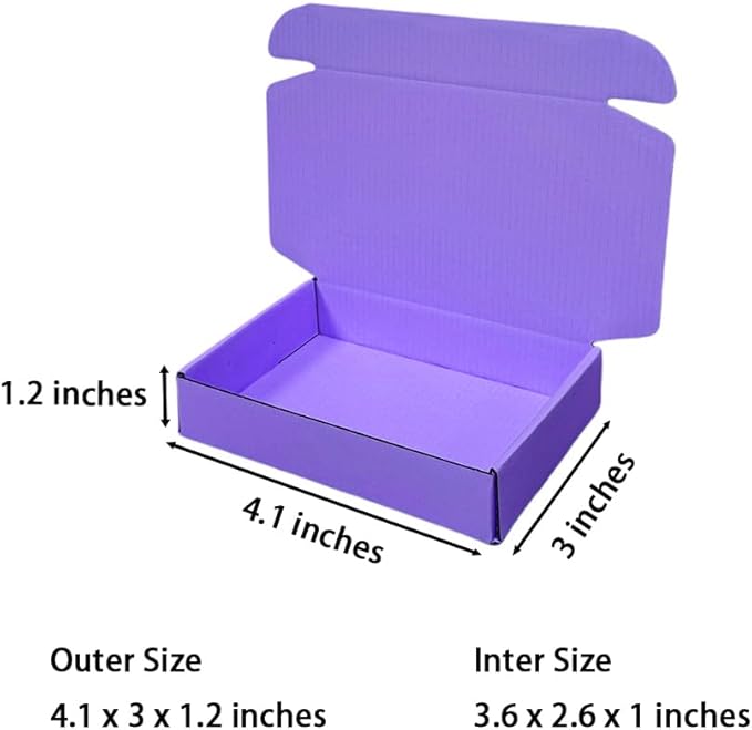 50 Pcs Mini Size Shipping Boxes - Image 2