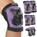 Tanden Skating Protective Gear Knee and Elbow Pads Wrist Guards for Roller Skating Skateboarding, Skate Pads Adult Knee Pads by Tanden