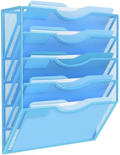 Kuntine.B Wall File Organizer Office Hanging Magazine Holder Wall File Organizer for Office Home by KuntineB