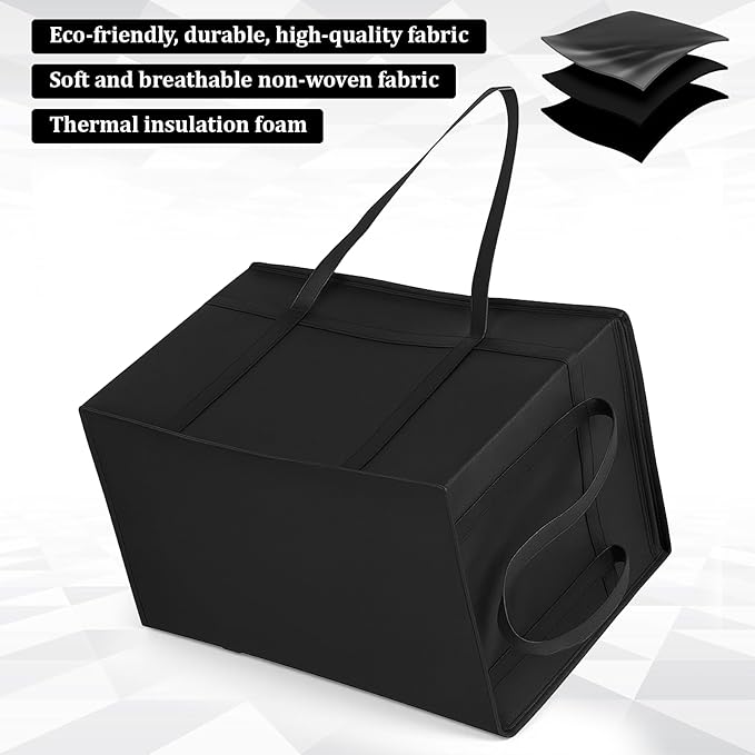 3-Pack Insulated Food Delivery Bag, Insulated Bags - Image 3