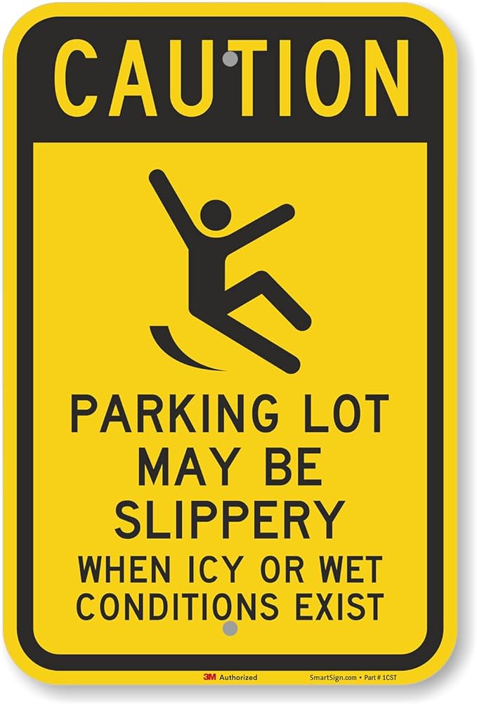 SmartSign-K-2855-EG "Caution by SmartSign