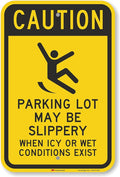 SmartSign-K-2855-EG "Caution by SmartSign