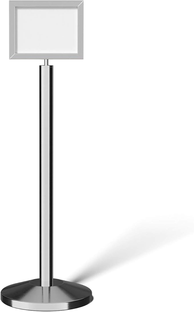 Crowd Control Warehouse Pedestal Standing Floor Sign Frame by Crowd+Control+Warehouse