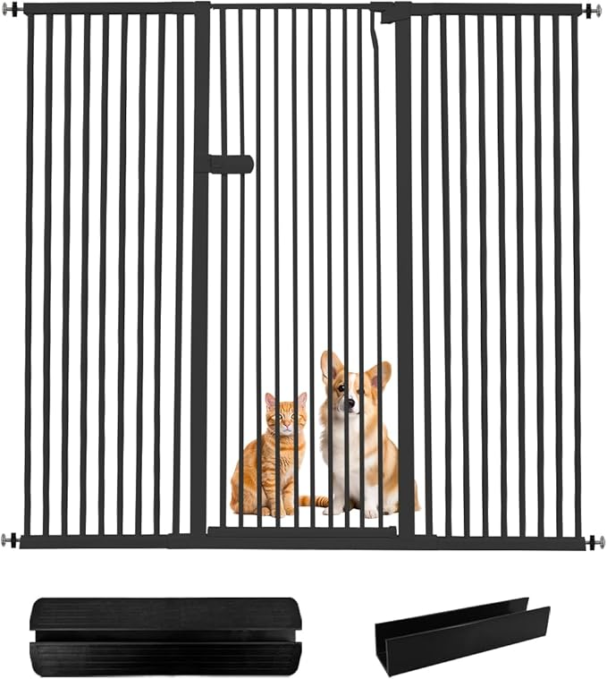 Lumizone Extra Tall Cat Gate 55.12" High Pressure Mounted Extra Wide 2025 New by Lumizone