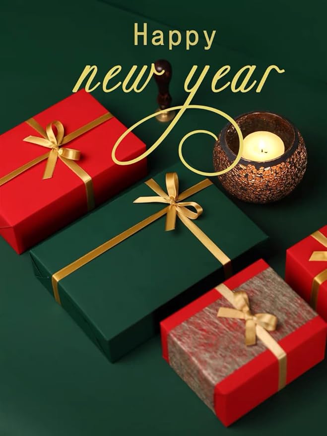 Vanhench 30"×1200" Green Wrapping Paper Roll, Craft Color Bulletin Board Paper - Image 5