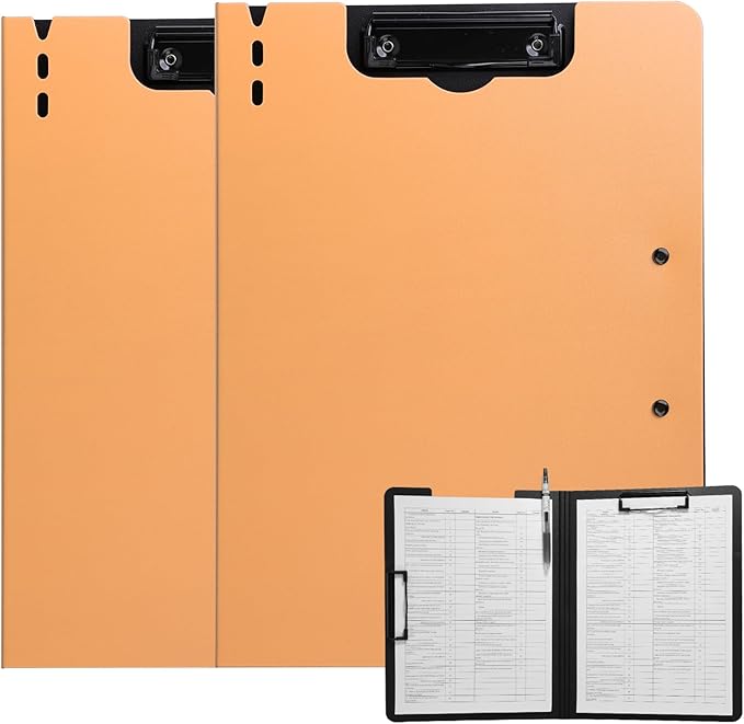 Clipboard Folder, 360 Degree Foldable Binder Clipboards by FRETONBA