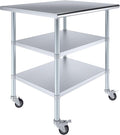 AmGood Stainless Steel Work Table by AmGood