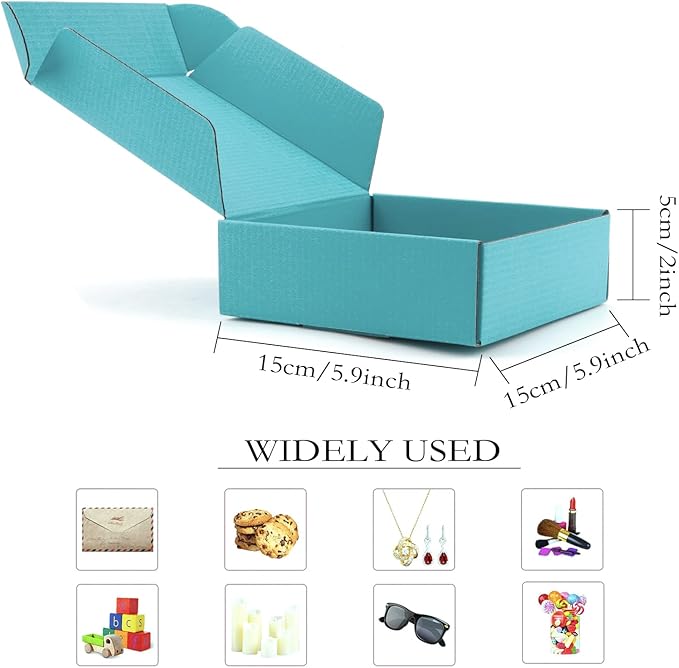Cardboard Boxes Shipping Boxes, 15 Pack Recyclable Corrugated Cardboard Box - Image 2