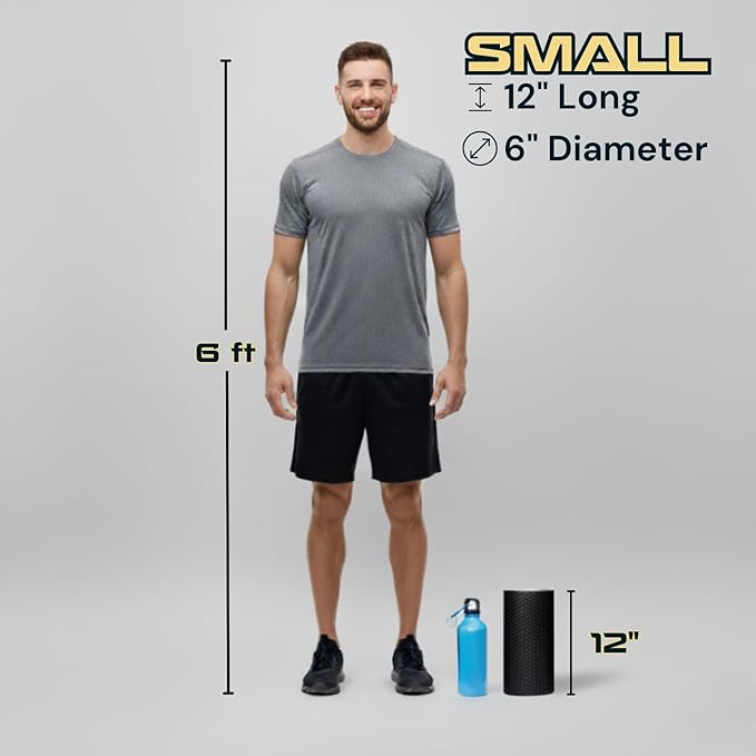 Fitizen Foam Roller – Muscle Massage Rehab Stiff Back Pain Physical Therapy - Image 3
