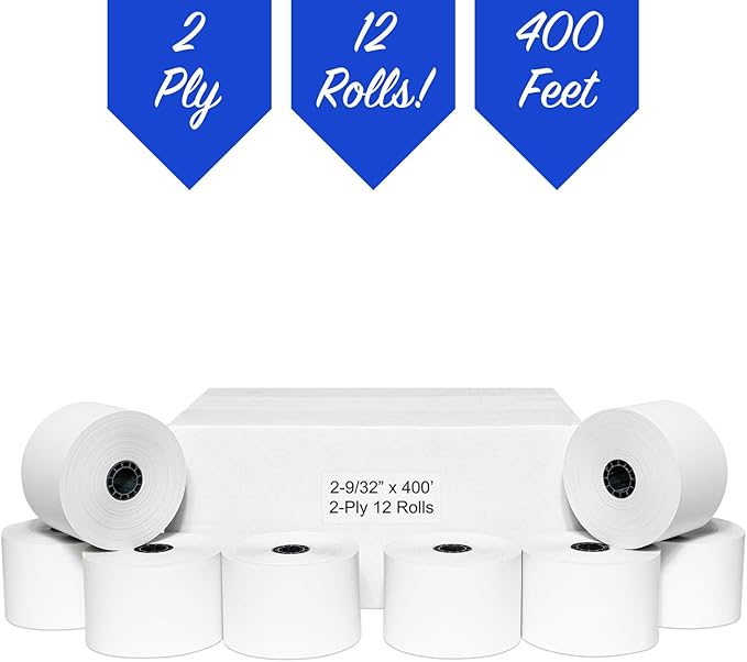 Thermal Gas Pump Receipt Paper 2 9/32" x 400 ft – BPA Free - Image 5