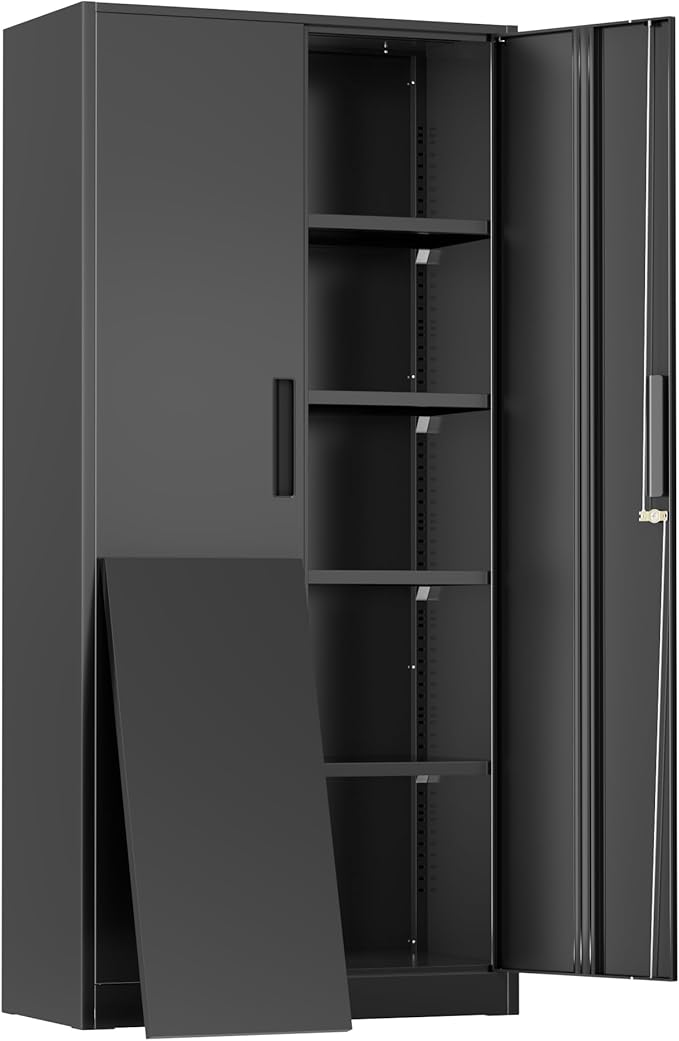 Greenvelly Metal Storage Cabinet, Metal Cabinet by Greenvelly