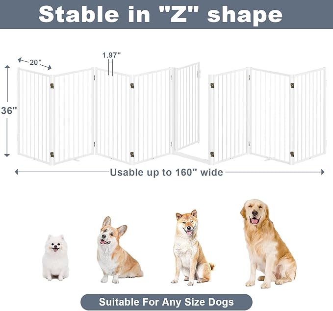 Metal Freestanding Dog Gates - Image 6