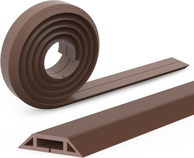 Eapele 6.5 ft Floor Cord Cover Heavy Duty Cable Protector, Cord Covers by Eapele