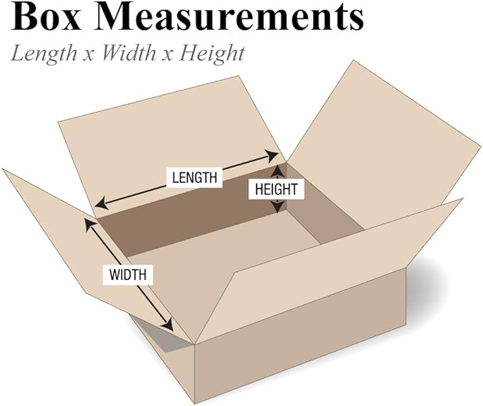 PARTNERS BRAND 24x24x7 Flat Corrugated Boxes, 24L x 24W x 7H, Storage Box - Image 2