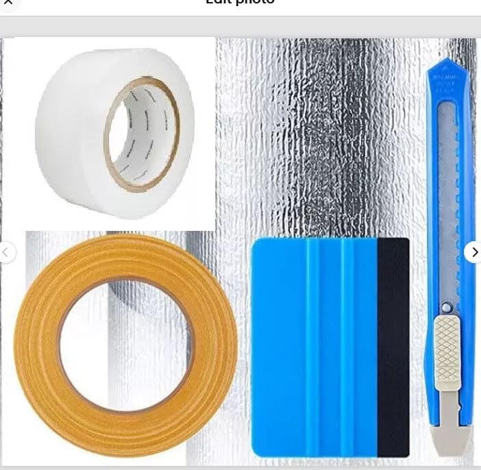 Warehouse Shop Storage Unit Commercial Industrial Building Roll Up Garage Door Insulation Kit White: Fits Door (R8 / Waterproof/Weatherproof/Meets ASTM FIRE Codes) (10ft Wide x 14ft Tall) - Image 3