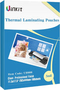 Uinkit 100Pack Thermal Laminating Sheets Hold 11x 17 Sheets 5mil Heavy Duty by UinkitHandicraftsandConservationSpecialist