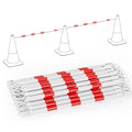 RoadHero 40 Pack 4 FT to 6.9 FT Retractable Cone Bar, Expandable Traffic Cone by RoadHeroUS
