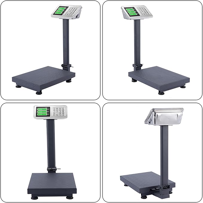 TUFFIOM 220lb Weight Electronic Platform Scale, Digital Floor Heavy Duty - Image 9