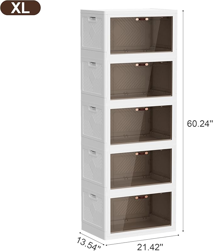 JOYMOOP 198 Qt Stackable Storage Bins - Image 2
