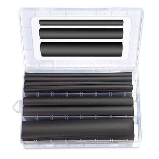 27pcs 3:1 Dual Wall Adhesive Heat Shrink Tubing Kit, 3 Large Sizes: 3/4 by MILAPEAK