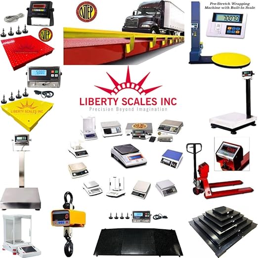 Liberty Scales SL-4x4-Galvanized NTEP Heavy Duty Industrial Floor Scale 48" x - Image 5