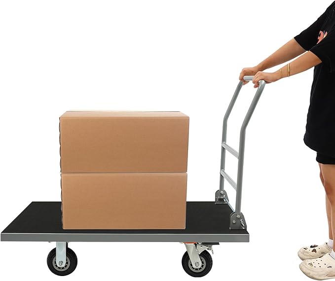 Heavy Duty Foldable Platform Truck Cart - Image 2