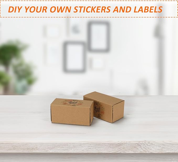 HORLIMER 4.6x2.2x2.2 inches Shipping Boxes Set of 100 - Image 4
