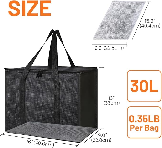 Bodaon Insulated Food Delivery Bag - Image 2