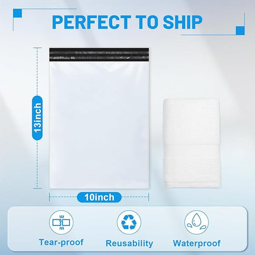 150 Pcs Poly Mailers Shipping Bags 10x13 Inch Packaging Clothes Polymailers - Image 2