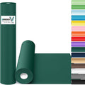 Vanhench Green Wrapping Paper Roll 17.5"×963", Solid Color Art Green Kraft by Vanhench