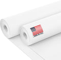 24" x 1200" White Kraft Paper Roll, 45 lbs Thickness, Made in USA Colored Kraft by Paclord